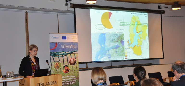 Agriculture and manure discussed in the circular economy context in Helsinki